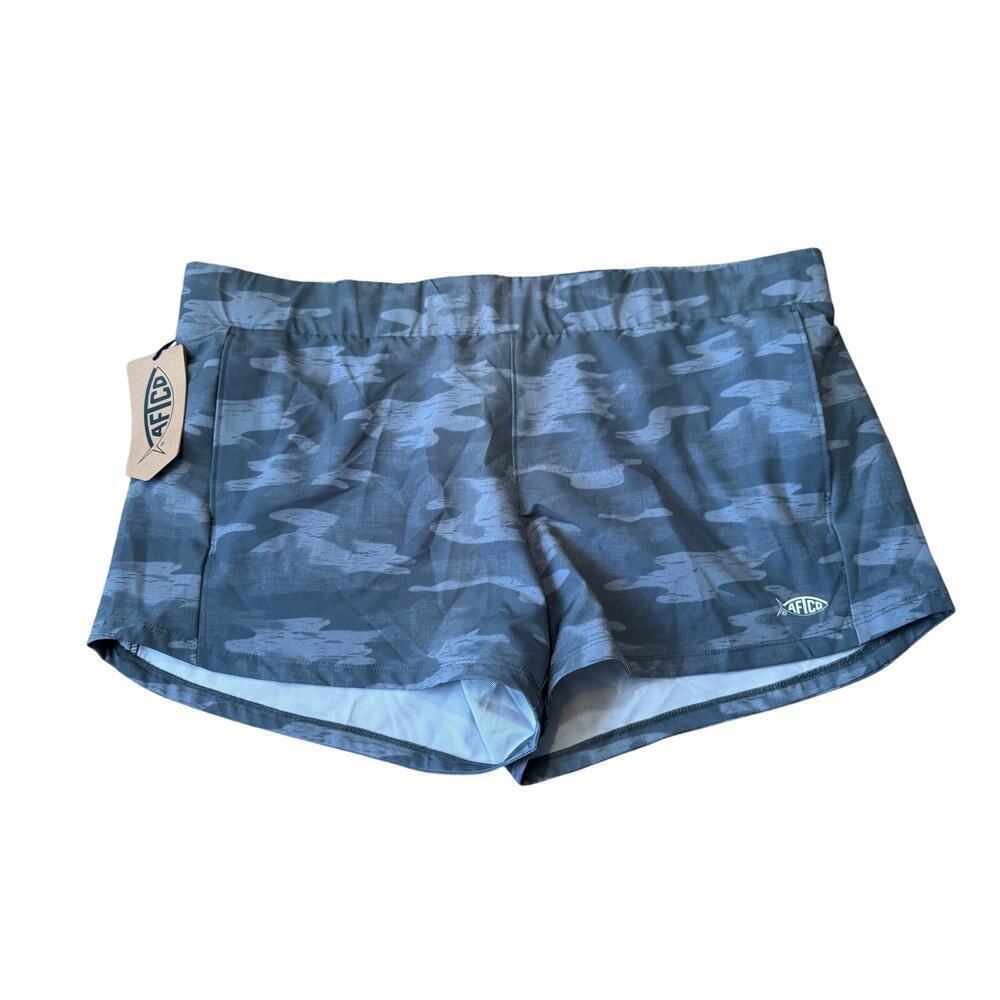 AFTCO Impact camo shorts;  size XL, stretchy & quick dry; summer; NWT